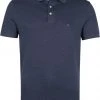 Slim-Fit Polo's Tommy Hilfiger Poloshirt Mouline Donkerblauw -Aanbiedingen Shirt Vorm Winkel 73467 1
