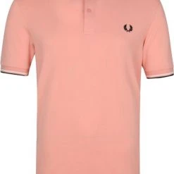 Slim-Fit Polo's Fred Perry Polo M3600 Roze -Aanbiedingen Shirt Vorm Winkel 73693 1 1