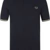 Slim-Fit Polo's Fred Perry Polo Donkerblauw M3600 1 Slim-Fit Polo's Fred Perry Polo Donkerblauw M3600 -Aanbiedingen Shirt Vorm Winkel 73697 1