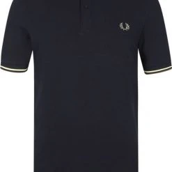 Slim-Fit Polo's Fred Perry Polo Donkerblauw M3600