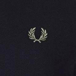 Slim-Fit Polo's Fred Perry Polo Donkerblauw M3600 -Aanbiedingen Shirt Vorm Winkel 73697 3