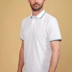 Slim-Fit Polo's Suitable Polo Jesse Wit 13 Slim-Fit Polo's Suitable Polo Jesse Wit -Aanbiedingen Shirt Vorm Winkel 73712 5 1