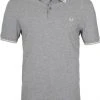 Slim-Fit Polo's Fred Perry Polo Grijs P48 2 Slim-Fit Polo's Fred Perry Polo Grijs P48 -Aanbiedingen Shirt Vorm Winkel 73906 1