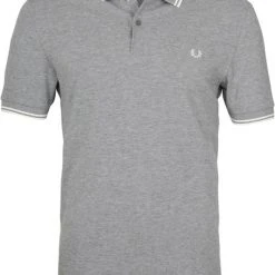 Slim-Fit Polo's Fred Perry Polo Grijs P48