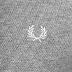 Slim-Fit Polo's Fred Perry Polo Grijs P48 -Aanbiedingen Shirt Vorm Winkel 73906 2 1