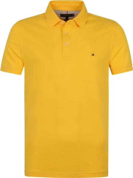 Slim-Fit Polo's Tommy Hilfiger Poloshirt 1985 Geel 7 Slim-Fit Polo's Tommy Hilfiger Poloshirt 1985 Geel - Afbeelding 5