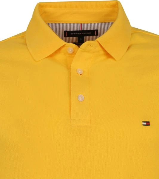Slim-Fit Polo's Tommy Hilfiger Poloshirt 1985 Geel 4 Slim-Fit Polo's Tommy Hilfiger Poloshirt 1985 Geel - Afbeelding 2