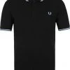 Slim-Fit Polo's Fred Perry Polo M3600 Tipped Zwart 1 Slim-Fit Polo's Fred Perry Polo M3600 Tipped Zwart -Aanbiedingen Shirt Vorm Winkel 74048 1