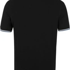 Slim-Fit Polo's Fred Perry Polo M3600 Tipped Zwart -Aanbiedingen Shirt Vorm Winkel 74048 4