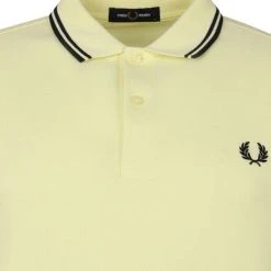 Slim-Fit Polo's Fred Perry Polo M3600 Tipped Geel 13 Slim-Fit Polo's Fred Perry Polo M3600 Tipped Geel -Aanbiedingen Shirt Vorm Winkel 74050 2 1
