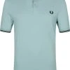 Slim-Fit Polo's Fred Perry Polo Twin Tipped M3600 Zilverblauw 2 Slim-Fit Polo's Fred Perry Polo Twin Tipped M3600 Zilverblauw -Aanbiedingen Shirt Vorm Winkel 74196 2