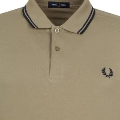 Slim-Fit Polo's Fred Perry Polo Twin Tipped M3600 Lichtbruin 13 Slim-Fit Polo's Fred Perry Polo Twin Tipped M3600 Lichtbruin -Aanbiedingen Shirt Vorm Winkel 74197 3 1