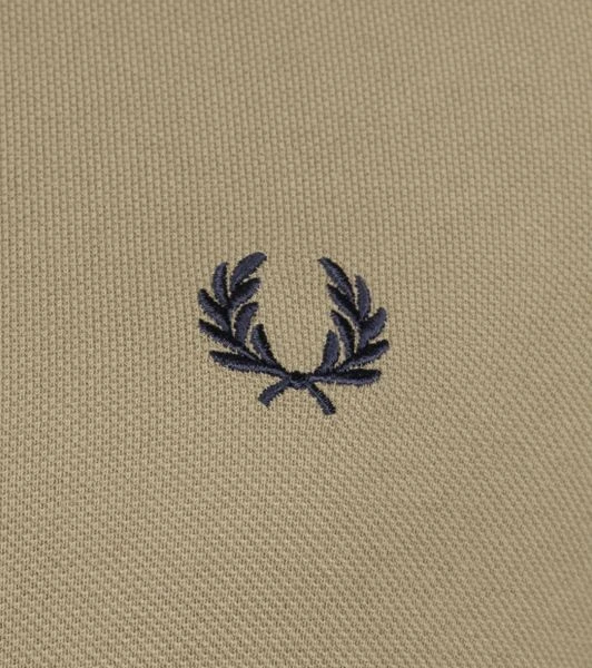 Slim-Fit Polo's Fred Perry Polo Twin Tipped M3600 Lichtbruin 5 Slim-Fit Polo's Fred Perry Polo Twin Tipped M3600 Lichtbruin - Afbeelding 3