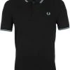 Slim-Fit Polo's Fred Perry Polo Twin Tipped M3600 Navy Blauw 1 Slim-Fit Polo's Fred Perry Polo Twin Tipped M3600 Navy Blauw -Aanbiedingen Shirt Vorm Winkel 74198 2