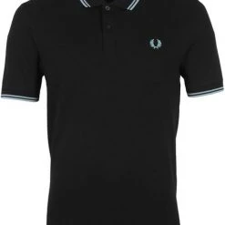 Slim-Fit Polo's Fred Perry Polo Twin Tipped M3600 Navy Blauw