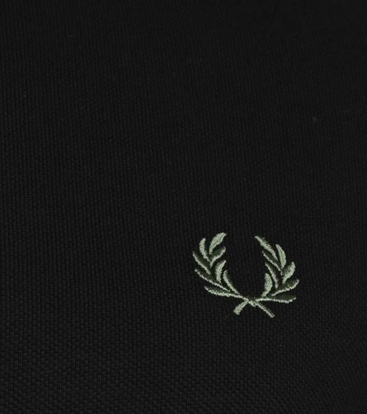 Slim-Fit Polo's Fred Perry Polo M3600 Zwart 5 Slim-Fit Polo's Fred Perry Polo M3600 Zwart - Afbeelding 3