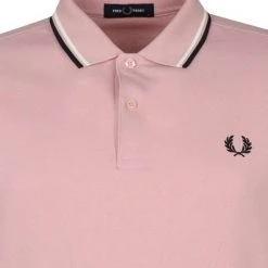 Slim-Fit Polo's Fred Perry Polo M3600 Roze -Aanbiedingen Shirt Vorm Winkel 74214 2 1