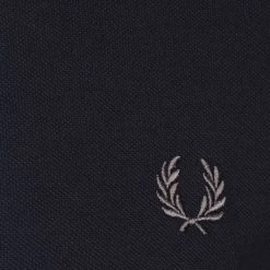 Poloshirts Met Lange Mouwen Fred Perry Polo Longsleeve Donkerblauw -Aanbiedingen Shirt Vorm Winkel 74216 3