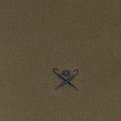 Poloshirts Met Lange Mouwen Hackett Long Sleeve Polo Khaki -Aanbiedingen Shirt Vorm Winkel 74419 3