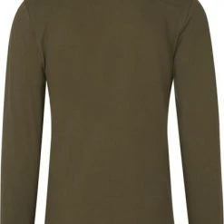 Poloshirts Met Lange Mouwen Hackett Long Sleeve Polo Khaki -Aanbiedingen Shirt Vorm Winkel 74419 4