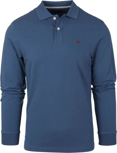 Poloshirts Met Lange Mouwen Hackett Long Sleeve Polo Blauw 3 Poloshirts Met Lange Mouwen Hackett Long Sleeve Polo Blauw