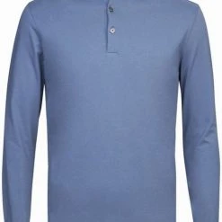 Poloshirts Met Lange Mouwen Profuomo Longsleeve Polo Blauw 12 Poloshirts Met Lange Mouwen Profuomo Longsleeve Polo Blauw -Aanbiedingen Shirt Vorm Winkel 74489 1 1