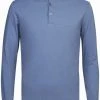 Poloshirts Met Lange Mouwen Profuomo Longsleeve Polo Blauw -Aanbiedingen Shirt Vorm Winkel 74489 1