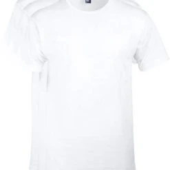Basic T-shirts Alan Red Aanbieding Derby O-Hals T-shirts Wit (3Pack) -Aanbiedingen Shirt Vorm Winkel 74494 3 1
