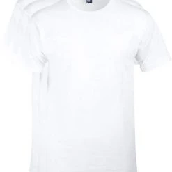 Basic T-shirts Alan Red Aanbieding Derby O-Hals T-shirts Wit (3Pack)