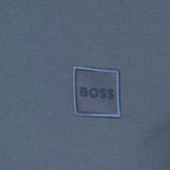 Poloshirts Met Lange Mouwen Hugo Boss LS Passerby Polo Blauw -Aanbiedingen Shirt Vorm Winkel 74676 3
