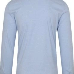 Poloshirts Met Lange Mouwen Desoto Polo LS Lichtblauw -Aanbiedingen Shirt Vorm Winkel 74678 4