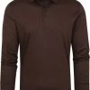 Poloshirts Met Lange Mouwen Desoto Polo LS Bruin -Aanbiedingen Shirt Vorm Winkel 74679 1