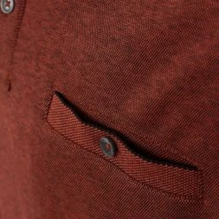 Poloshirts Met Lange Mouwen Casa Moda Polo LS Donkerrood 10 Poloshirts Met Lange Mouwen Casa Moda Polo LS Donkerrood -Aanbiedingen Shirt Vorm Winkel 74686 3