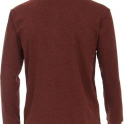 Poloshirts Met Lange Mouwen Casa Moda Polo LS Donkerrood 11 Poloshirts Met Lange Mouwen Casa Moda Polo LS Donkerrood -Aanbiedingen Shirt Vorm Winkel 74686 4