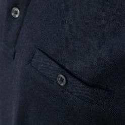 Poloshirts Met Lange Mouwen Casa Moda Polo LS Navy Blauw -Aanbiedingen Shirt Vorm Winkel 74688 3 1