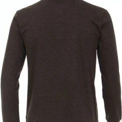 Poloshirts Met Lange Mouwen Casa Moda Polo LS Bruin 11 Poloshirts Met Lange Mouwen Casa Moda Polo LS Bruin -Aanbiedingen Shirt Vorm Winkel 74690 4