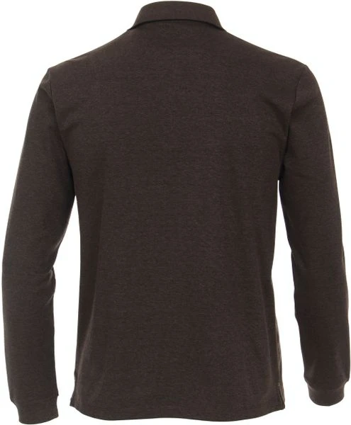 Poloshirts Met Lange Mouwen Casa Moda Polo LS Bruin 6 Poloshirts Met Lange Mouwen Casa Moda Polo LS Bruin - Afbeelding 4