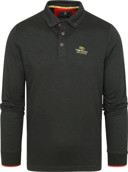 New Zealand Auckland Poloshirts Met Lange Mouwen NZA Polo Grovetown Donkergroen 7 New Zealand Auckland Poloshirts Met Lange Mouwen NZA Polo Grovetown Donkergroen - Afbeelding 5