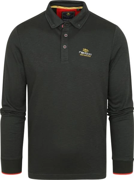 New Zealand Auckland Poloshirts Met Lange Mouwen NZA Polo Grovetown Donkergroen 3 New Zealand Auckland Poloshirts Met Lange Mouwen NZA Polo Grovetown Donkergroen