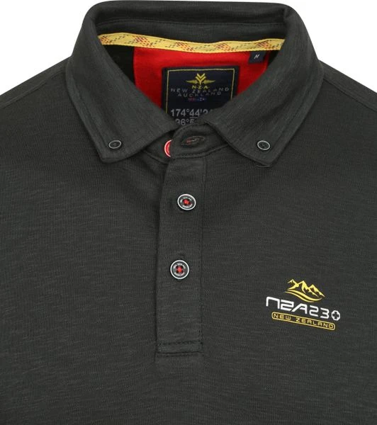 New Zealand Auckland Poloshirts Met Lange Mouwen NZA Polo Grovetown Donkergroen 4 New Zealand Auckland Poloshirts Met Lange Mouwen NZA Polo Grovetown Donkergroen - Afbeelding 2