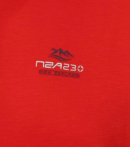 New Zealand Auckland Poloshirts Met Lange Mouwen NZA Polo Grovetown Rood 5 New Zealand Auckland Poloshirts Met Lange Mouwen NZA Polo Grovetown Rood - Afbeelding 3