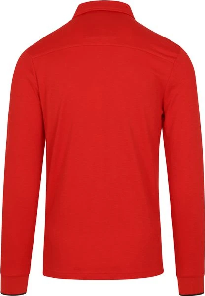 New Zealand Auckland Poloshirts Met Lange Mouwen NZA Polo Grovetown Rood 6 New Zealand Auckland Poloshirts Met Lange Mouwen NZA Polo Grovetown Rood - Afbeelding 4