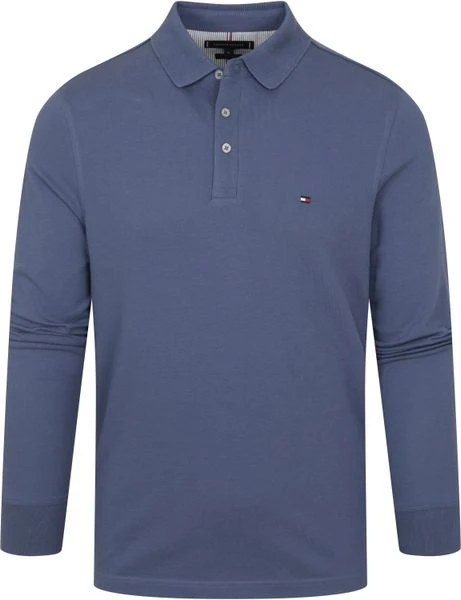 Poloshirts Met Lange Mouwen Tommy Hilfiger Poloshirt Longsleeve Indigo 3 Poloshirts Met Lange Mouwen Tommy Hilfiger Poloshirt Longsleeve Indigo