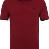 Slim-Fit Polo's Fred Perry Polo M3600 Port Rood 1 Slim-Fit Polo's Fred Perry Polo M3600 Port Rood -Aanbiedingen Shirt Vorm Winkel 74887 1