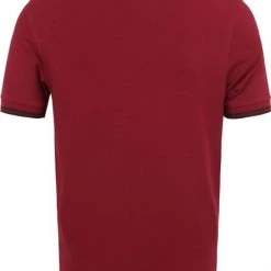 Slim-Fit Polo's Fred Perry Polo M3600 Port Rood -Aanbiedingen Shirt Vorm Winkel 74887 4