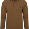 Poloshirts Met Lange Mouwen Fred Perry Longsleeve Polo Bruin 1 Poloshirts Met Lange Mouwen Fred Perry Longsleeve Polo Bruin -Aanbiedingen Shirt Vorm Winkel 74888 1
