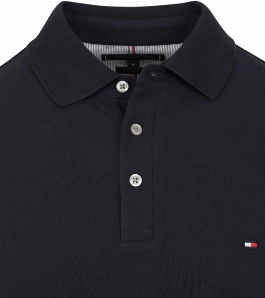 Poloshirts Met Lange Mouwen Tommy Hilfiger 1985 Poloshirt Long Sleeve Navy 4 Poloshirts Met Lange Mouwen Tommy Hilfiger 1985 Poloshirt Long Sleeve Navy - Afbeelding 2