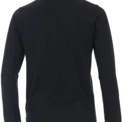 Poloshirts Met Lange Mouwen Casa Moda Longsleeve Polo Navy Blauw -Aanbiedingen Shirt Vorm Winkel 74968 3