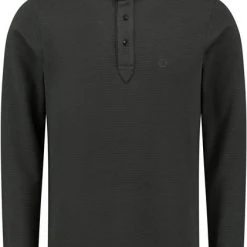 Poloshirts Met Lange Mouwen Dstrezzed Polo Longsleeve Donkergrijs