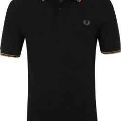 Slim-Fit Polo's Fred Perry Polo M3600 Zwart 12 Slim-Fit Polo's Fred Perry Polo M3600 Zwart -Aanbiedingen Shirt Vorm Winkel 75141 1 1